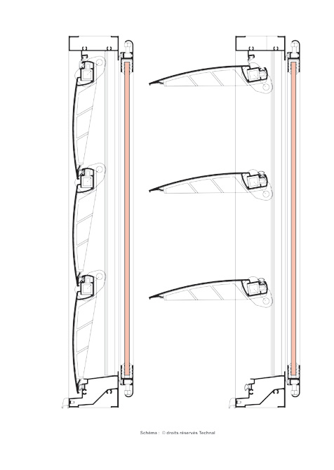 Jalousie Technal VT Safety Line