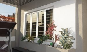 auvent aluminium bois protection brise soleil intemperies